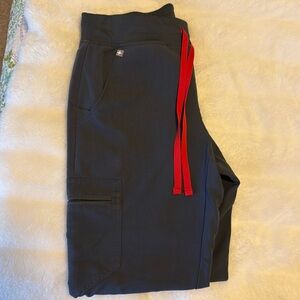 Figs Zamora Scrubs Dark Grey Size Small Jogger